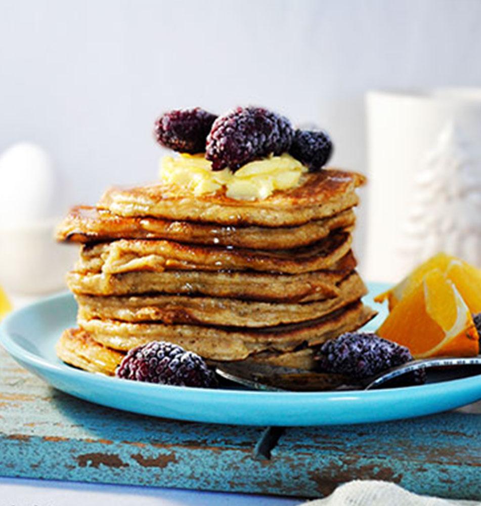 Bal Kabaklı Portakallı Pancake 