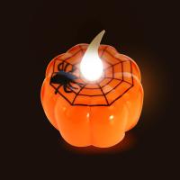 Pilli Tealight Bal Kabağı Mum